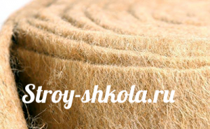 Льняная подложка под линолеум