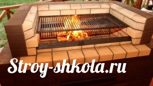 Решетка и поддон для углей
