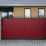 Ворота из профнастила своими руками Ворота из профнастила своими руками
