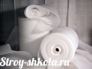 Вспененая подложка под линолеум